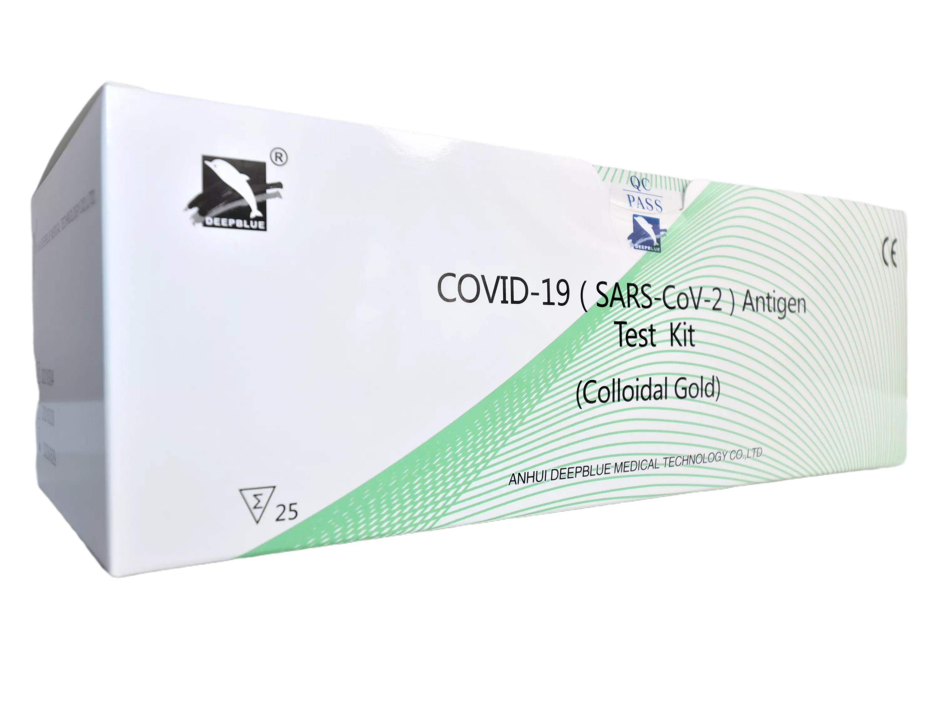 Deepblue COVID-19 Profi Antigen Test Kit (Colloidal Gold) 25er Pack 4in1