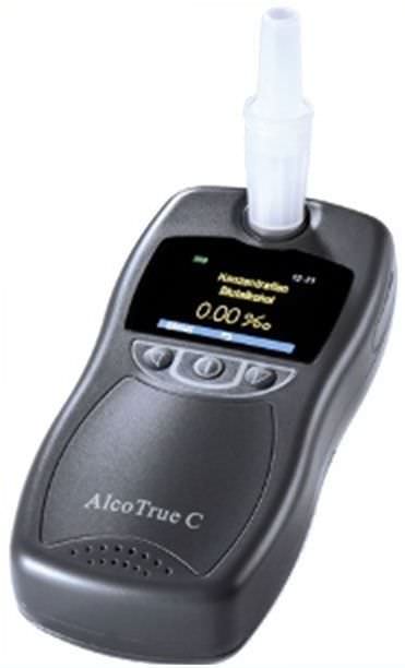 Alkoholtester AlcoTrue® C inkl. 10 Mundstücke