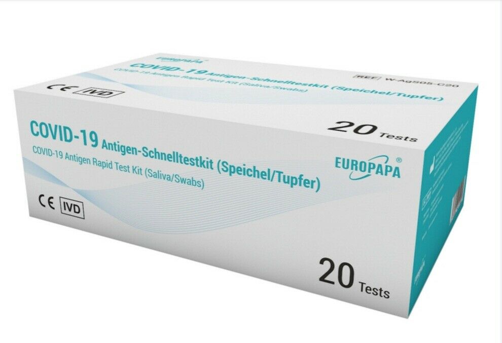 Europapa Covid-19 Antigen Schnelltest 4 in 1 BfArM Zulassung