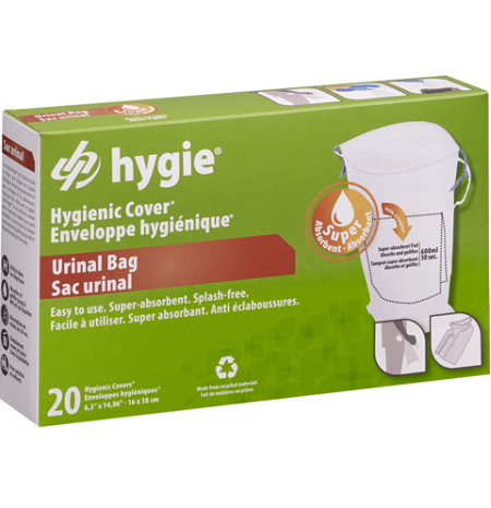 Hygienic Covers® Urinbeutel für Urinal-Träger